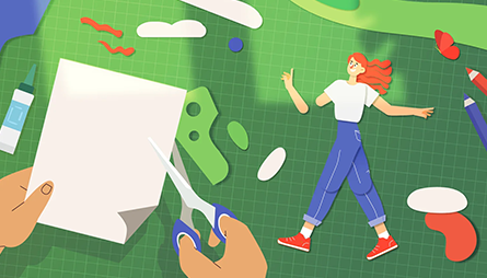 Simple flat-style explainer animations for businesses in Ahmedabad